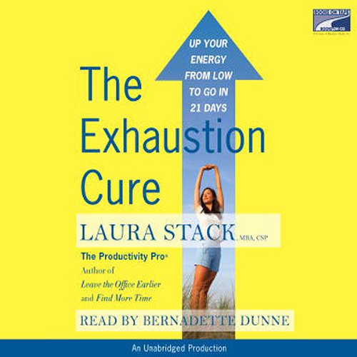 The Exhaustion Cure Audiolivro Por Laura Stack capa