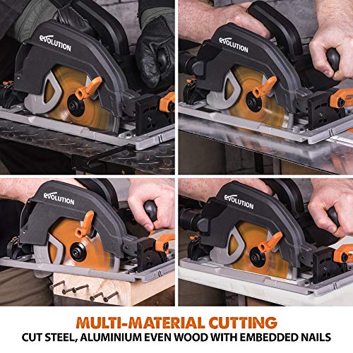 Evolution R185CCSX Multi-Material Circular Saw