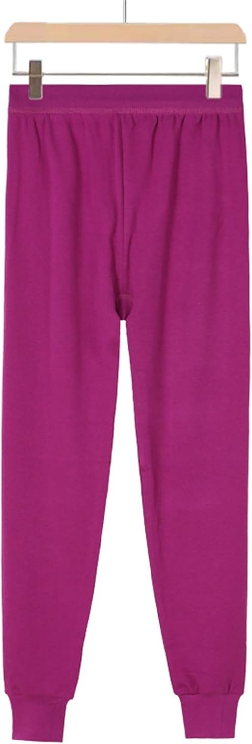 TOSOFT Large Size 100% Cotton Autumn Thermo Underwear Women's Loose Long Johns Seniors Womens Thermals for Winter Clothes