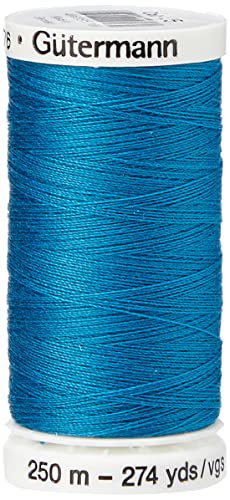 Gutermann Sew All Polyester Thread, Light Teal (0025), 250 Mtr, 5.5 x 2.7 x 2.7 cm - Image 2