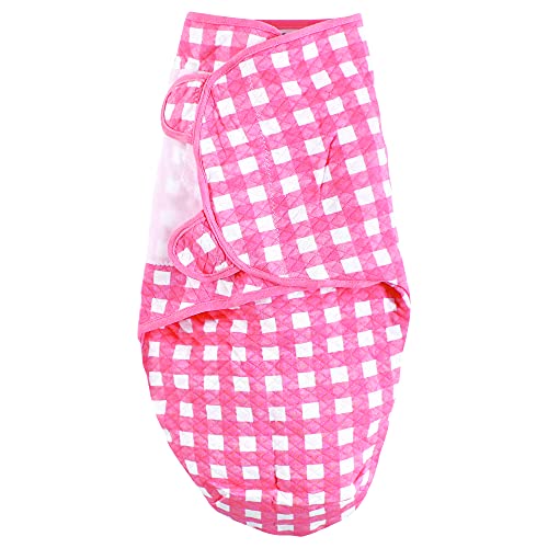 Image of Hudson Baby Unisex Baby Quilted Cotton Swaddle Wrap 3pk, Girl Farm Animals, 0-3 Months