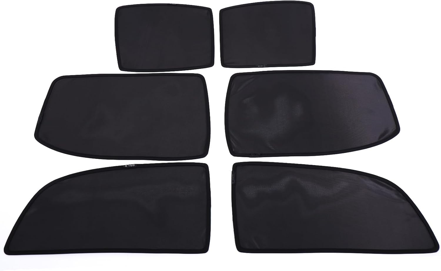 100% Protection Compatible with Toyota Tacoma 2016 2017 2018 2019 2020 2021 2022 Shade Breathable Mesh Car Curtains Door/Window Net Car Window Screens for Camping (2 PCS Rear Trunk)