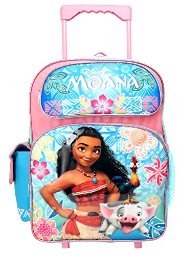 Grand trolley sac a dos VAIANA moana Disney primaire 40cmx30cm