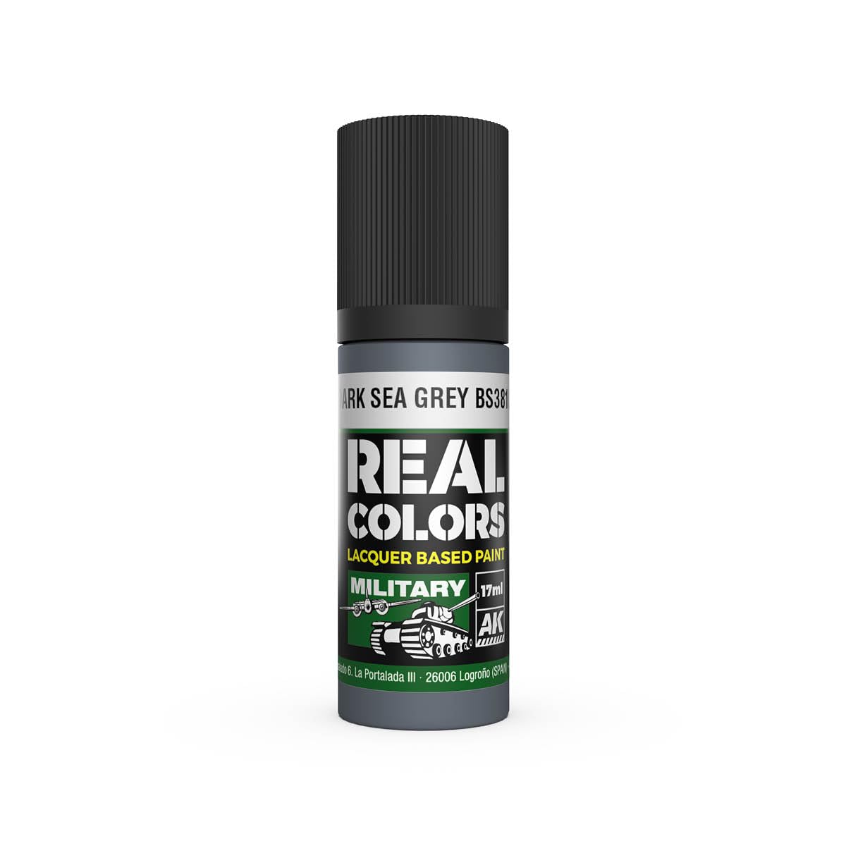 Ak Interactive Dark/Grey Ak Real Colors Rc970 Raf Sea Bs381c/638 (17Ml) (Old Rc296)