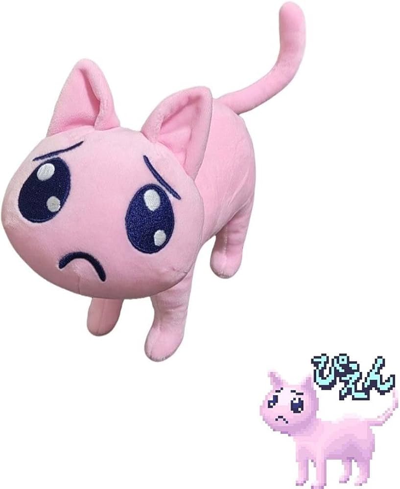 Amazon.co.jp: ぴえん猫 ぬいぐるみ 超絶最かわてんしちゃん 道具