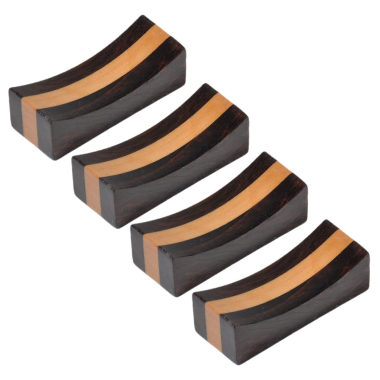 Garneck 4pcs Chopstick Rest Kitchen Cutlery Chopsticks Rest Kitchen Utensil Rest Chopstick Racks Spoon Fork Chopsticks Stands Japanese Chopsticks Dining Table Cutlery Rest Wooden