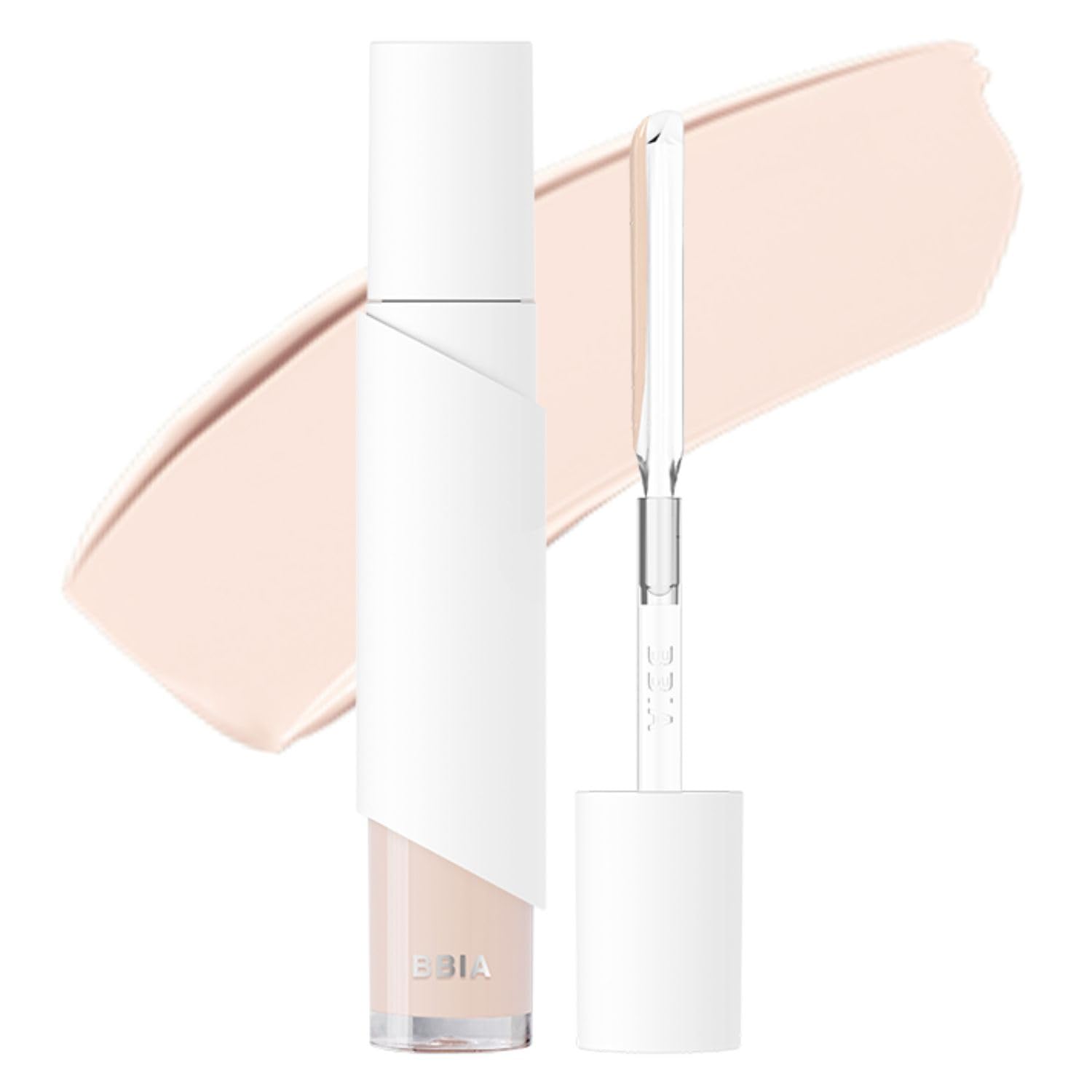 BBIA EAU Stay Concealer - All Day Fitting Natural Coverage Liquid Concealer, Spatula Applicator Tip, Comfortable Lightweight & Longlating, High
