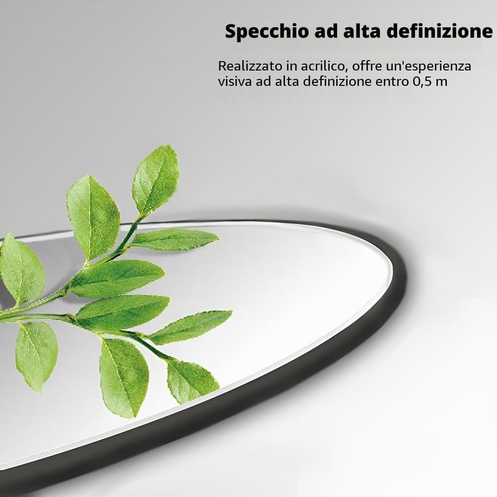 Specchio da Parete Senza Cornice 40x120 cm 40x150 cm Specchio Autoadesivi in Acrilico per Decorazione Domestica(40x120cm-15.7x47.2in)
