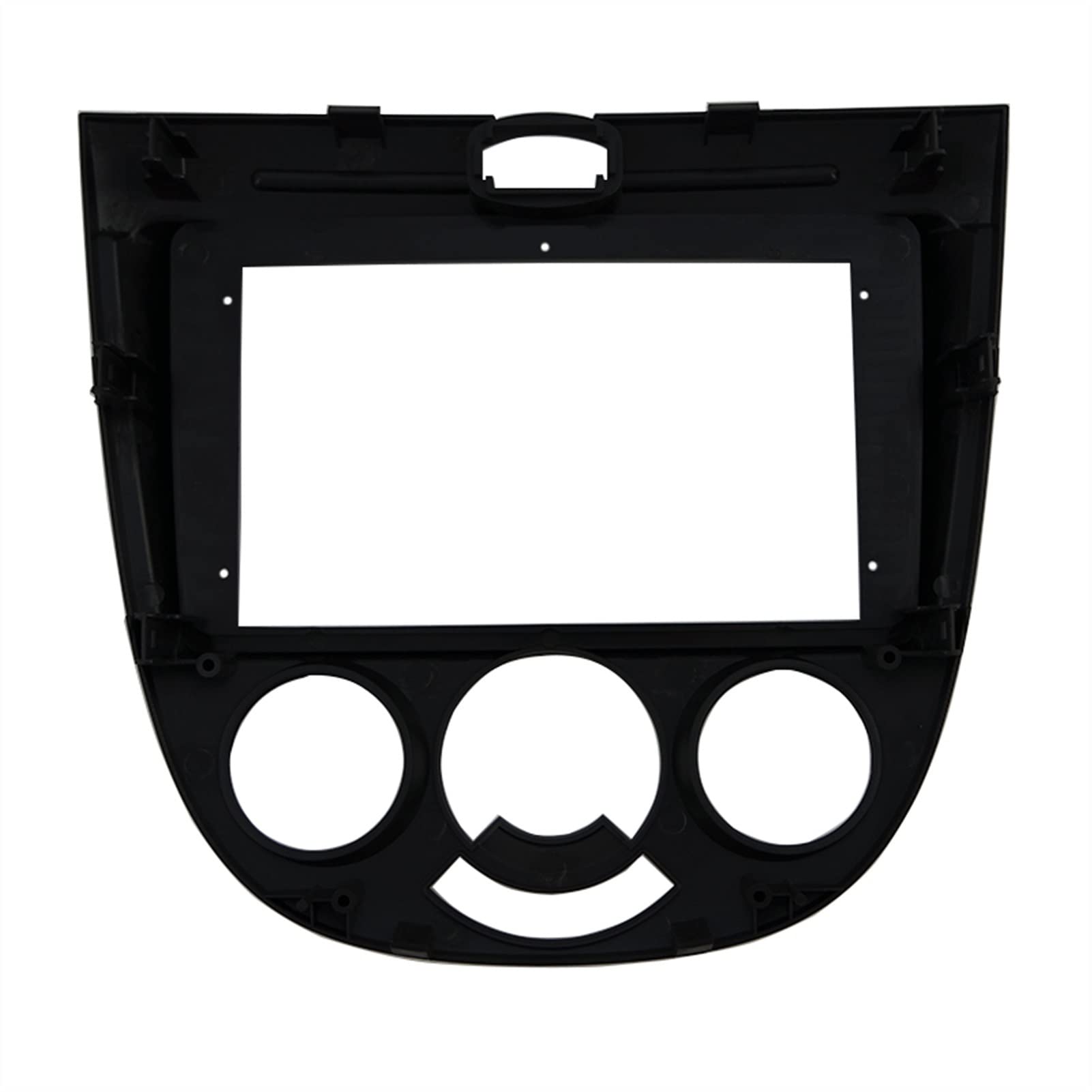 Rama audio samochodowa GPS. Nawigacja panel powięcia Samochód DVD Plastic Frame Faszyna 9 calowa dla Chevrolet OPTRA. Pasuje dla Buick Excelle FH005033N. (Color Name : MANUAL AC)