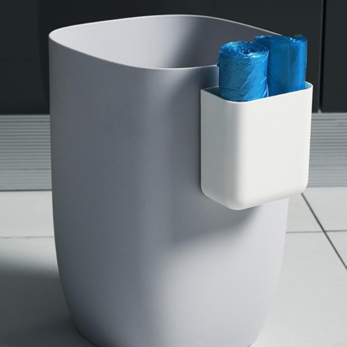 2pcs Wall Mounted Plastic Storage Boxes for Small Items, ABS image 4