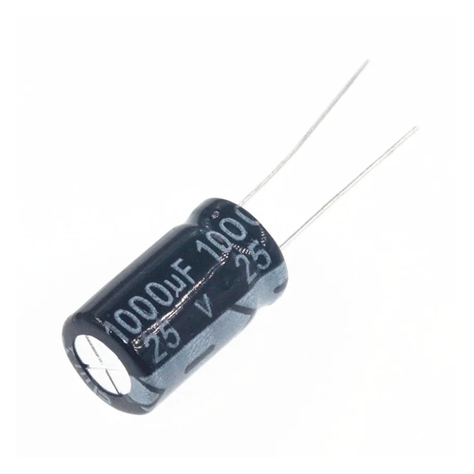 Condensateur électrolytique 1000UF 25V pour réparation électronique - Lot de 2