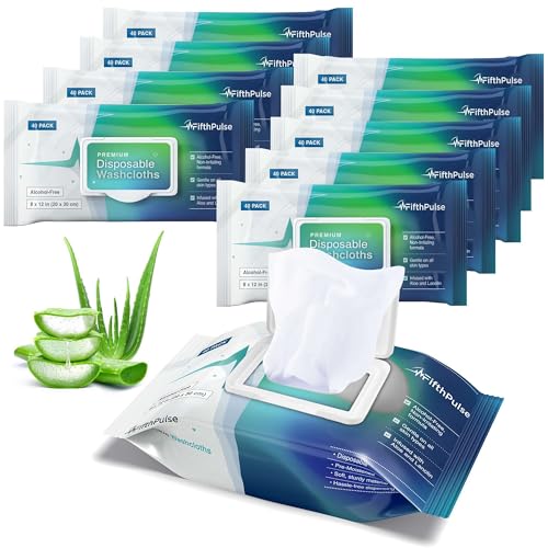 Disposable Body Wipes for Adults, 600 Count