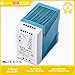 MDR-100-48 96W 48V 2A Industrial Power Supply - 87% Efficiency, AC/DC Converter, DIN Rail Mount, ZCS/ZVS, 200mVp-p Ripple, 85-264VAC Input, DC Power Supply for Industrial Automation