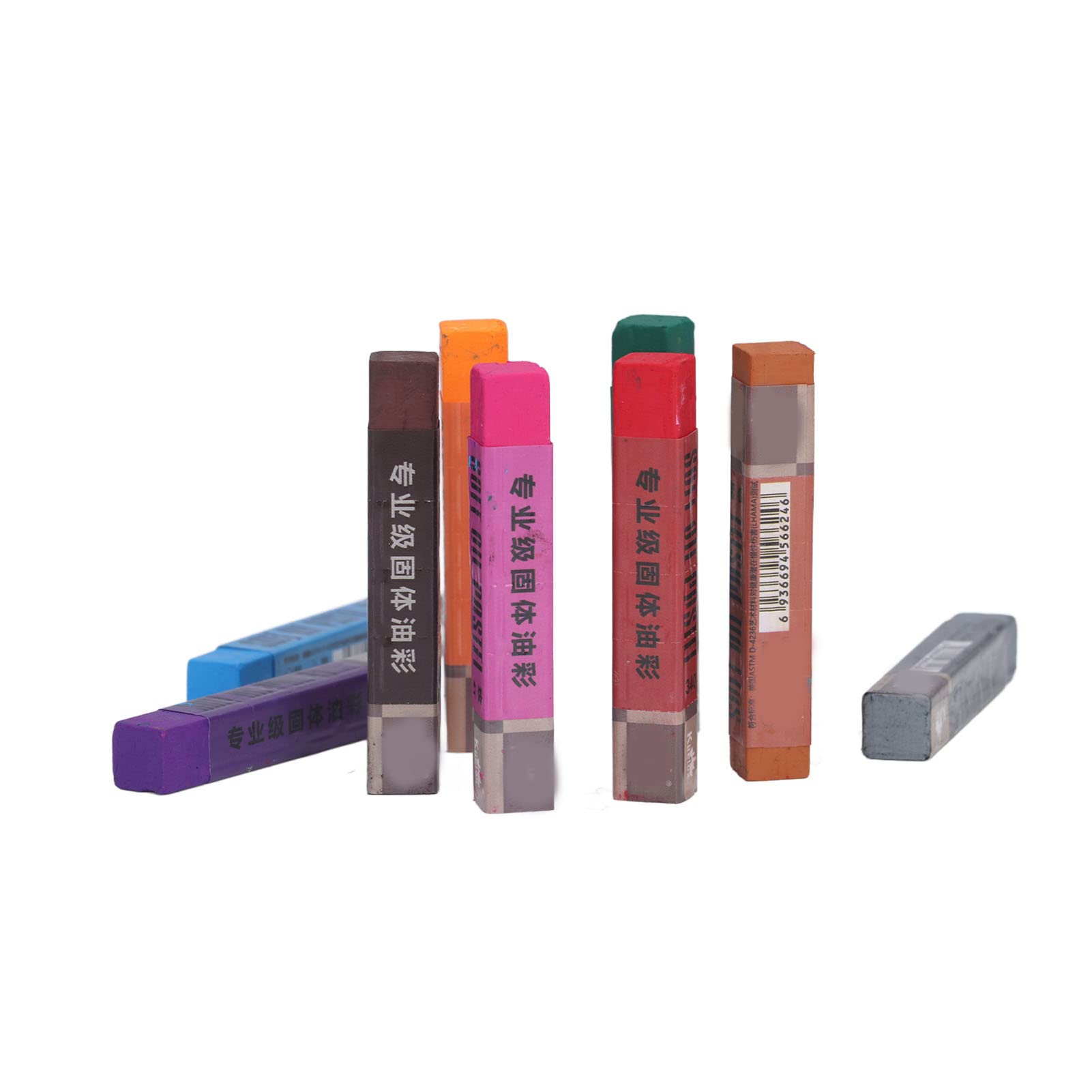 Set Pastelli Ad Olio, Colori Misti A Cera Olio Pastelli Morbidi Per Bambini, 50 Pezzi Colori Vividi, Finitura Liscia Lucida, Per Disegnare Graffiti Colorando E Progetti Artistici (8548MN)