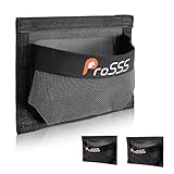 ProSSS 2PC Boat 10'*7' Self-Adhesive Storage Mesh Bag,Marine Organizer for Tools & Boat Accessories,Waterproof Strong Adhesive Backing, Easy to Install & Remove,Keep Your Boat Tidy and Items Secure