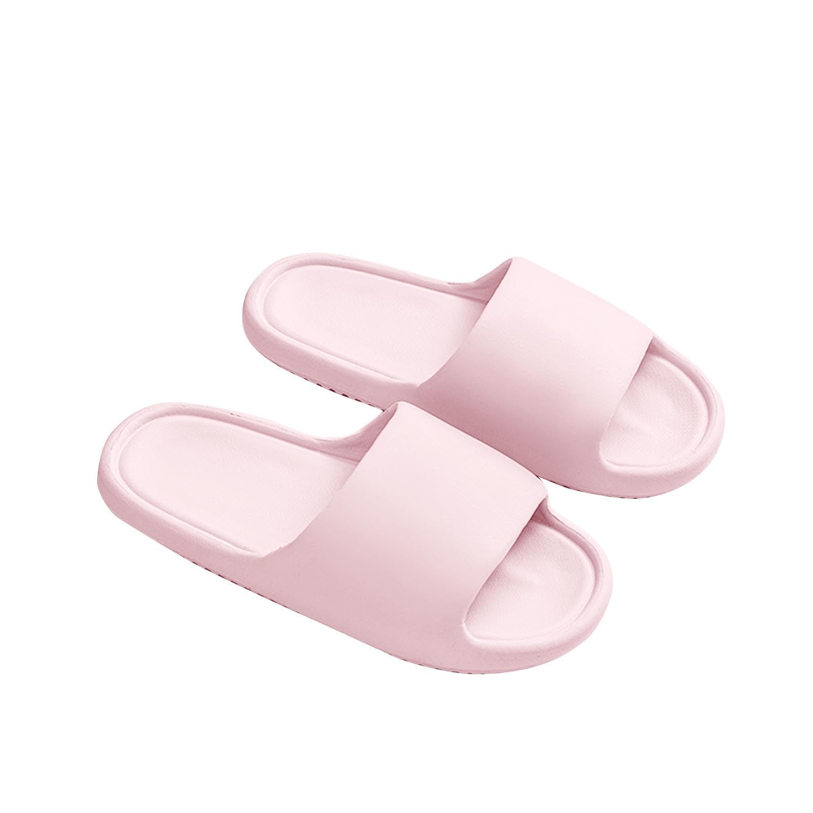 Shower Shoes for Men and Women Lightweight Soft Comfortable House Slippers Quick Dry Non Slip Bathroom Dorm Slides