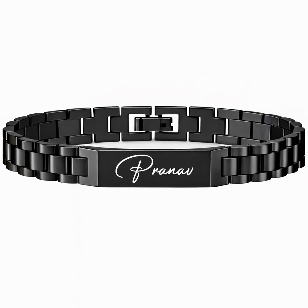 LOUIS MILLER Personalized Aura Bracelet For Men | 1 Year Color Warranty | Adjustable in Size | Skin Friendly - Review, Price and Buying Guide