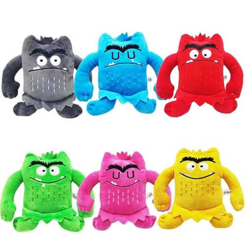 Genérico Peluche Monstruo de las Emociones – Set de 6 peluches (azul triste y amarillo alegre), recursos emocionales para niños 3+, ideal para cumpleaños, decoración festiva y apta para niñas Genérico Peluche Monstruo de las Emociones – Set de 6 peluches (azul triste y amarillo alegre), recursos emocionales para niños 3+, ideal para cumpleaños, decoración festiva y apta para niñas