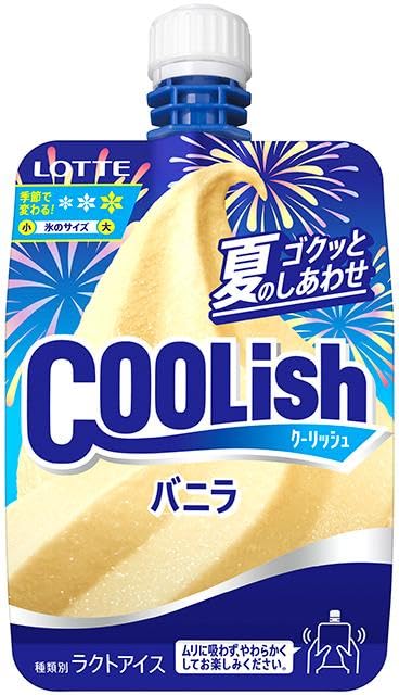 Amazon.co.jp: [冷凍]ロッテ クーリッシュ バニラ 140ml : 食品・飲料