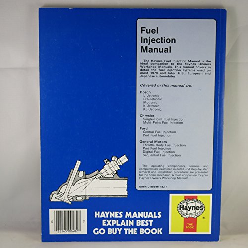Haynes Haynes The Haynes Fuel Injection Manual : The Haynes Workshop Manual For Automotive Fuel Injection Systems 1978 Through 1985  thumb #1