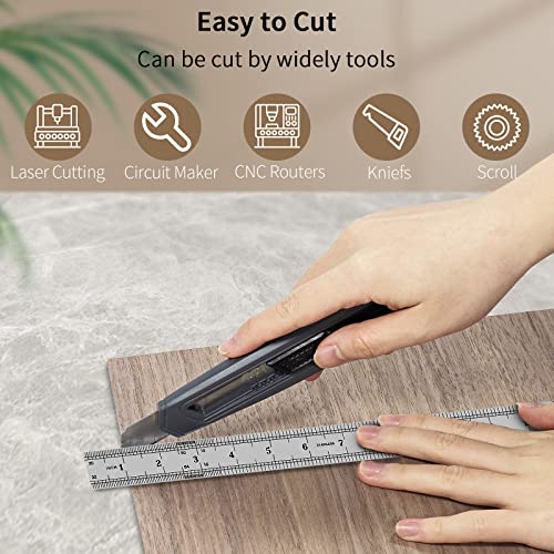 Yeload WP-0169 6 Pieces Walnut Plywood Sheets thumb #3