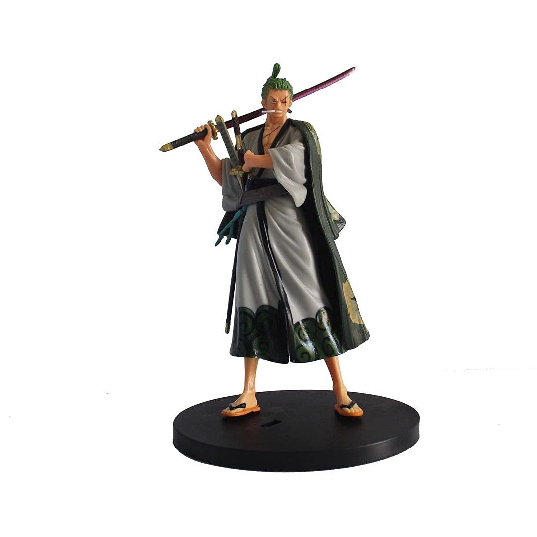Offo Polyvinyl Chloride One Piece Anime Roronoa Zoro- B Action Figure [18 Cm] For Home Decors, Office Desk And Study Table, Black (B09GYSY5YD) Amazon Price History, Amazon Price Tracker