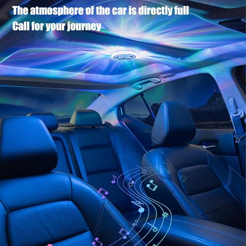 Iluminación interior de coche sin cables con control por voz y base magnética 3