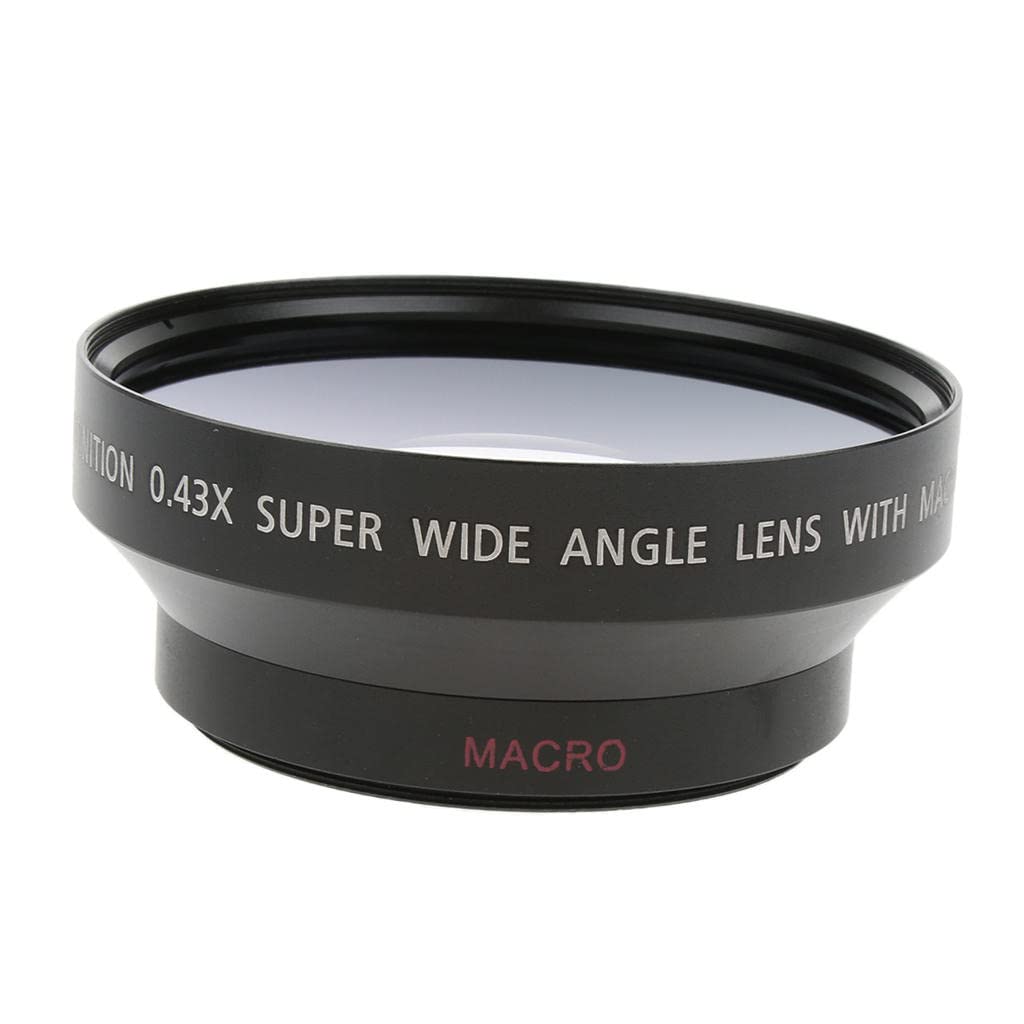 Gazechimp 62mm 0.43X Weitwinkel Makroobjektiv Für Canon Sony Digitalkamera
