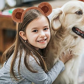 Diadema Con Orejas De Oso Orejas De Animal Diademas | Cuotas Sin Interés