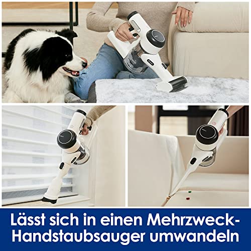 Tineco Pure ONE X Pet Smart Akku Staubsauger für Haustier Haushalte, kabelloser Handstaubsauger umwandelbar, tragbar leicht leise, Hartböden, Teppiche, Wandhalterung – Bild 6