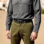 Mile High Life Nylon Web Belt Outdoor Military Belt With TSA Safe Plastic Buckle Belt - Image 3