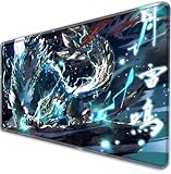 【Excellente forme et taille】: Monster Hunter Avec ses dimensions de 800x300x3mm Et 900x400x3 mm Tapis de Souris Anime vous offre une vaste surface qui permet des mouvements amples et fluides de votre souris, idéal pour tous les passionnés de jeux vidéo.