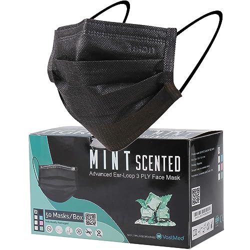 Advanced Tigris Level 3 Lightly Mint Scented Face Mask 4.0G 3Ply Breathable Individually Wrapped Indoor Outdoor Use