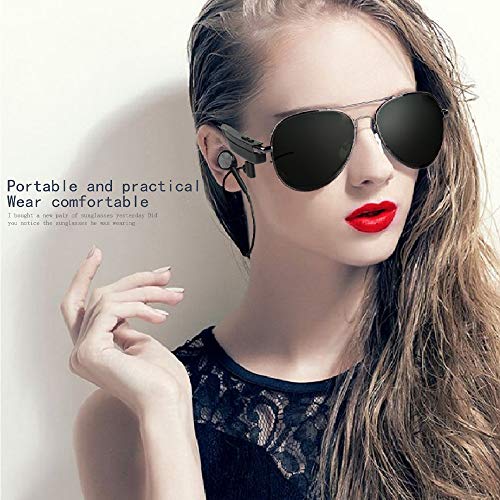 Óculos de sol inteligentes, Andoer Óculos de sol com fone de ouvido Bluetooth inteligente A8 Homens