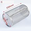 Stainless Steel Rotisserie Grill Roaster Drum Oven Basket For Roast Baking Peanut Dried Nut Coffee Beans Bbq