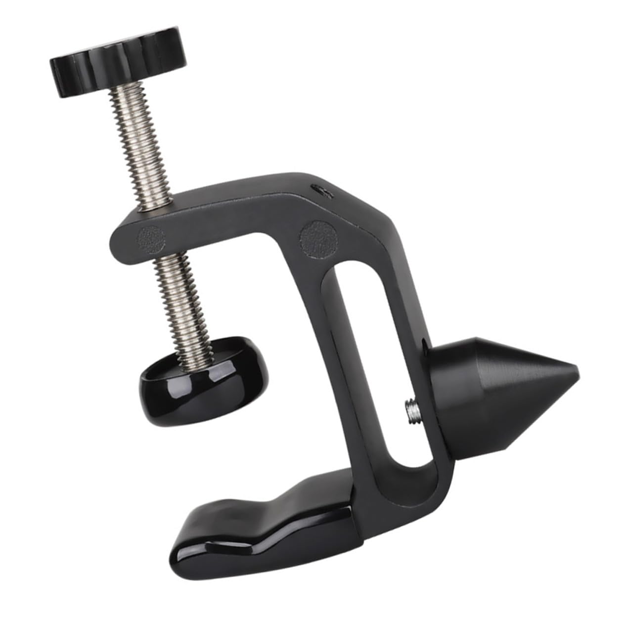Gatuida Soporte Cónico Clarinete para Escritorio de Multifuncional Metal Negro en Abs Diseño para Fijar Corcho Pulir y Adecuado para Fotografía y Uso Práctico