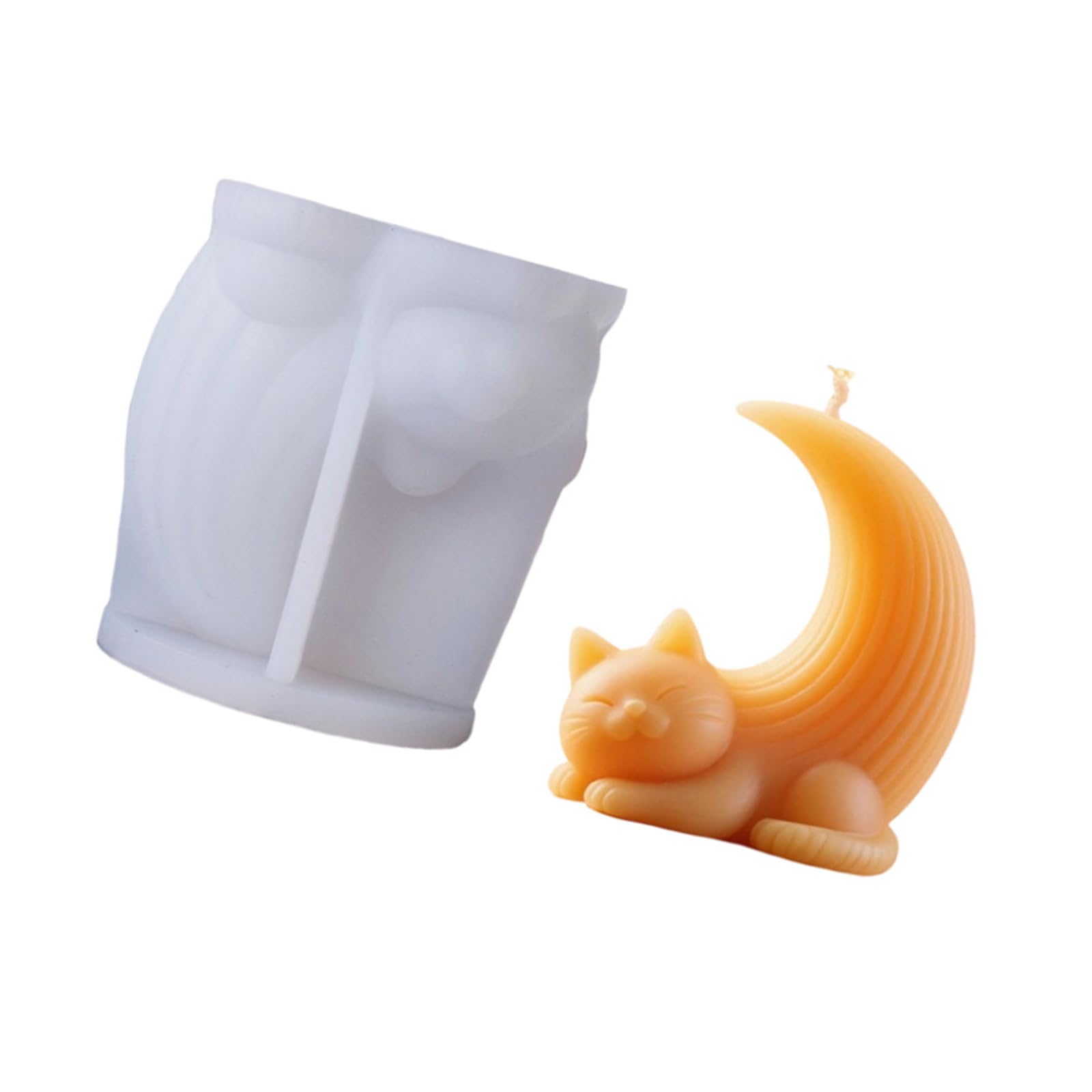 HZBB Shaped Silicone Mold for Waxes Melts Soap Food Safe Crafting Accessories Creative Silicone Mold for