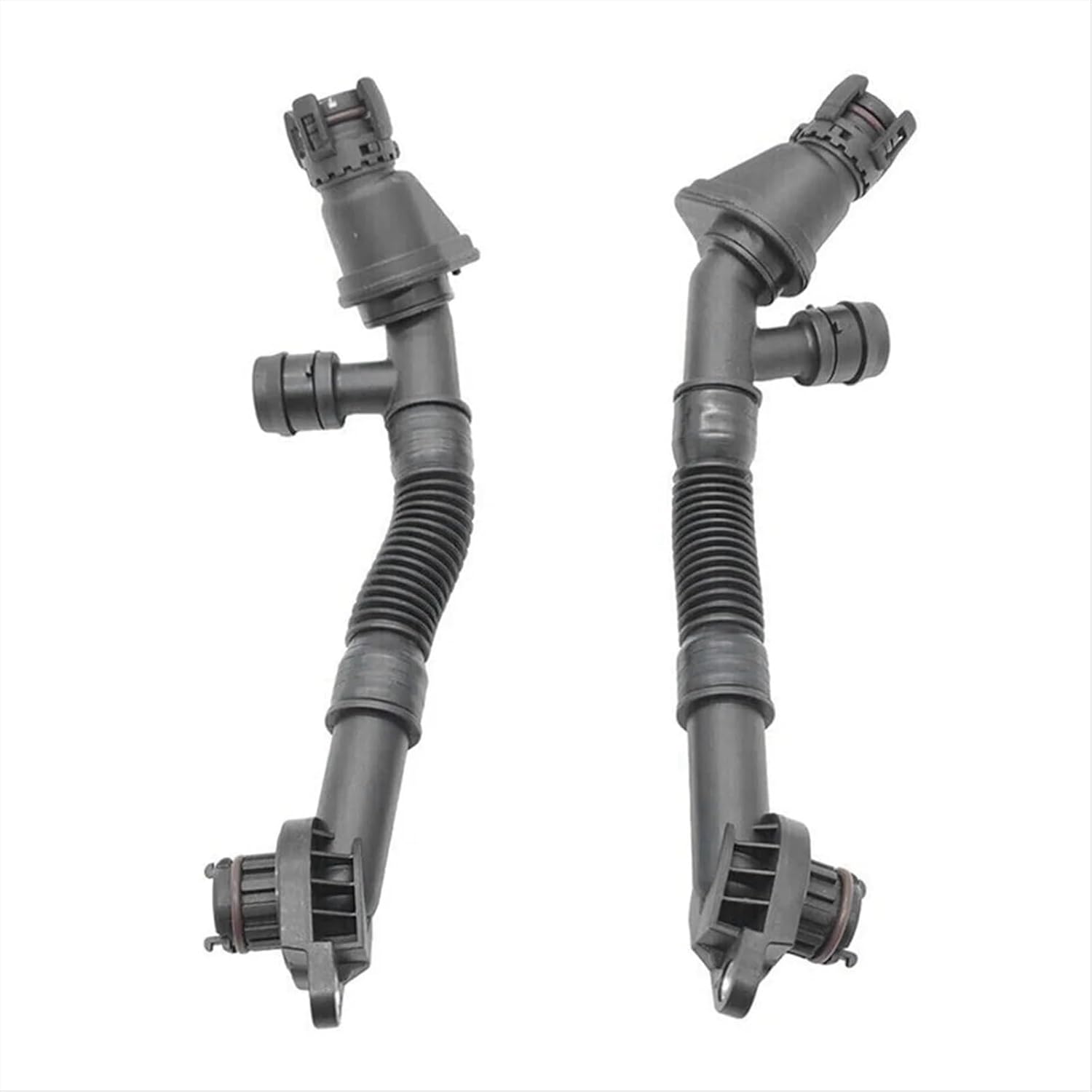 Crankcase Breather Hose Compatible With X6 XDrive50i For E71 2008 2009-2011 Car Engine Left/Right Crankcase Vent Hoses Breather Pipe Kits 11157646087 11157646086