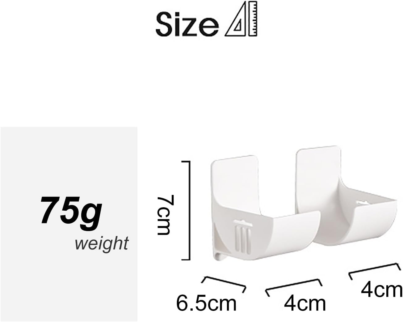 4Pack No-Drill Kitchen Storage Rack,Wall Mounted Plastic Bag Organizer Grocery Bag Holder,Garbage Trash Bag Holder,Wraps,Hanging Rack for Home Organization Kitchen Organizers