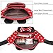 Cute Fanny Pack for Travel Best Fanny Pack Women Waist Pack Teen Girls Mini Mouse Belt Bag Cartoon Fanny Packs Hiking Bum Bags Outdoor Waist Bag with Mouse Ears Red