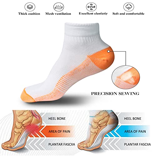 Image of Cooper Foot Compression Socks - Plantar Fasciitis Socks for Arch Ankle Support, Foot Pain Relief Circulation