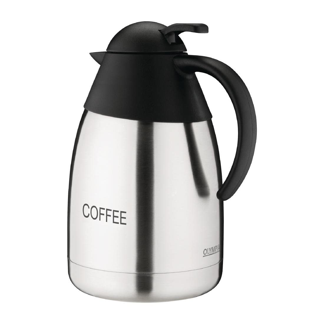 Olympia Insulated Coffee Jug Dispenser 1.5Ltr - Drinks Carafe for Keeping Hot Water, Tea, Milk DL161