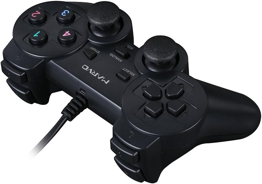 Angled view of the MARVO GT-006 Gamepad from the front-left