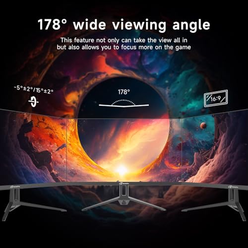 Image of ArcticPro Gaming Monitor 144Hz 240Hz, FHD 1080p, 1ms, Adaptive sync, 3000:1 Contrast, PC Monitor, 3-Sided Frameless, Ultra Slim, 120% sRGB, Bluelight Filter
