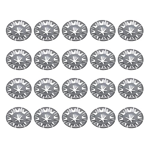 Ouxuefen 20/50Pcs Metal Heat Shield Clips Washers Exhaust Heat Shield Clips Underbody Heat Shield N90796501 Auto Accessories