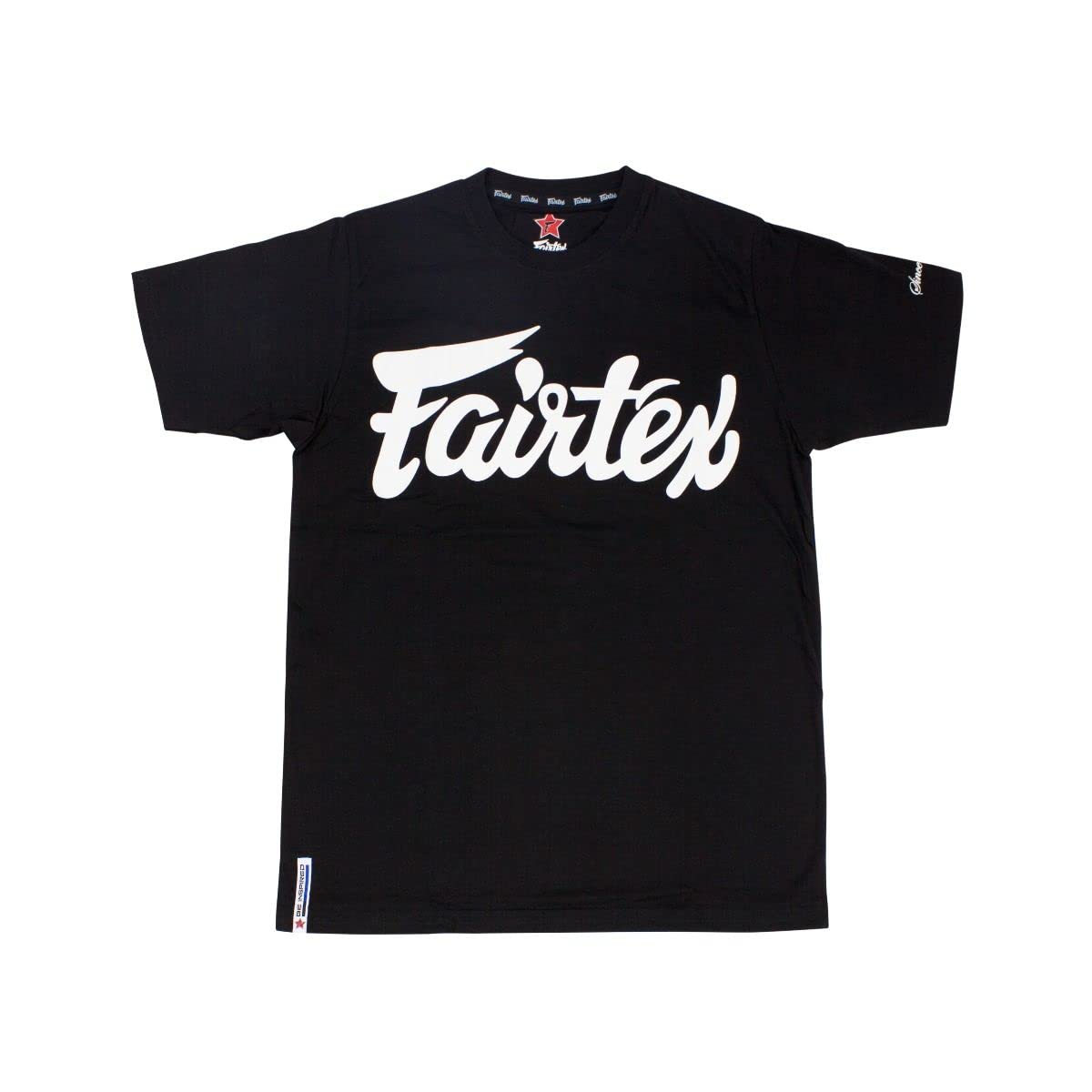 Fairtex Script T-Shirt (Black, Medium)