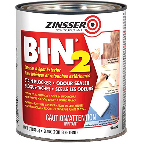 Rust-Oleum - Rust-Oleum BIN 2 Primer Stain Blocker & Odour Sealer in Tintable White, 946 mL