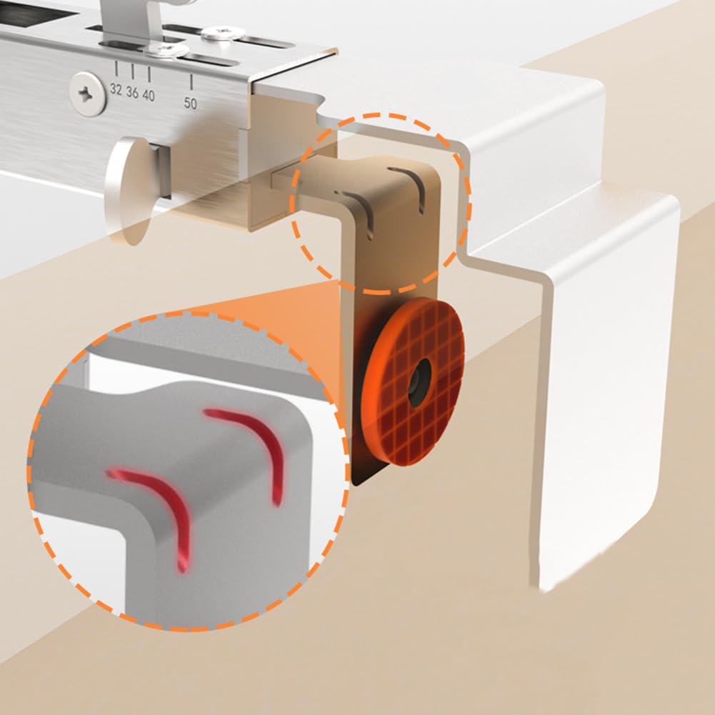 Pince De Fixation Pour Tiroir - Support Réglable Mains Libres - Alignement Précis Armoire/Placard - Outil De Menuiserie