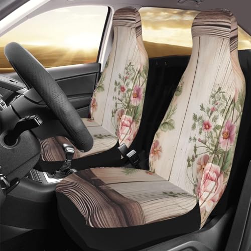 Housse de siège auto à fleurs pour voyager en SUV et berline avec confort et style