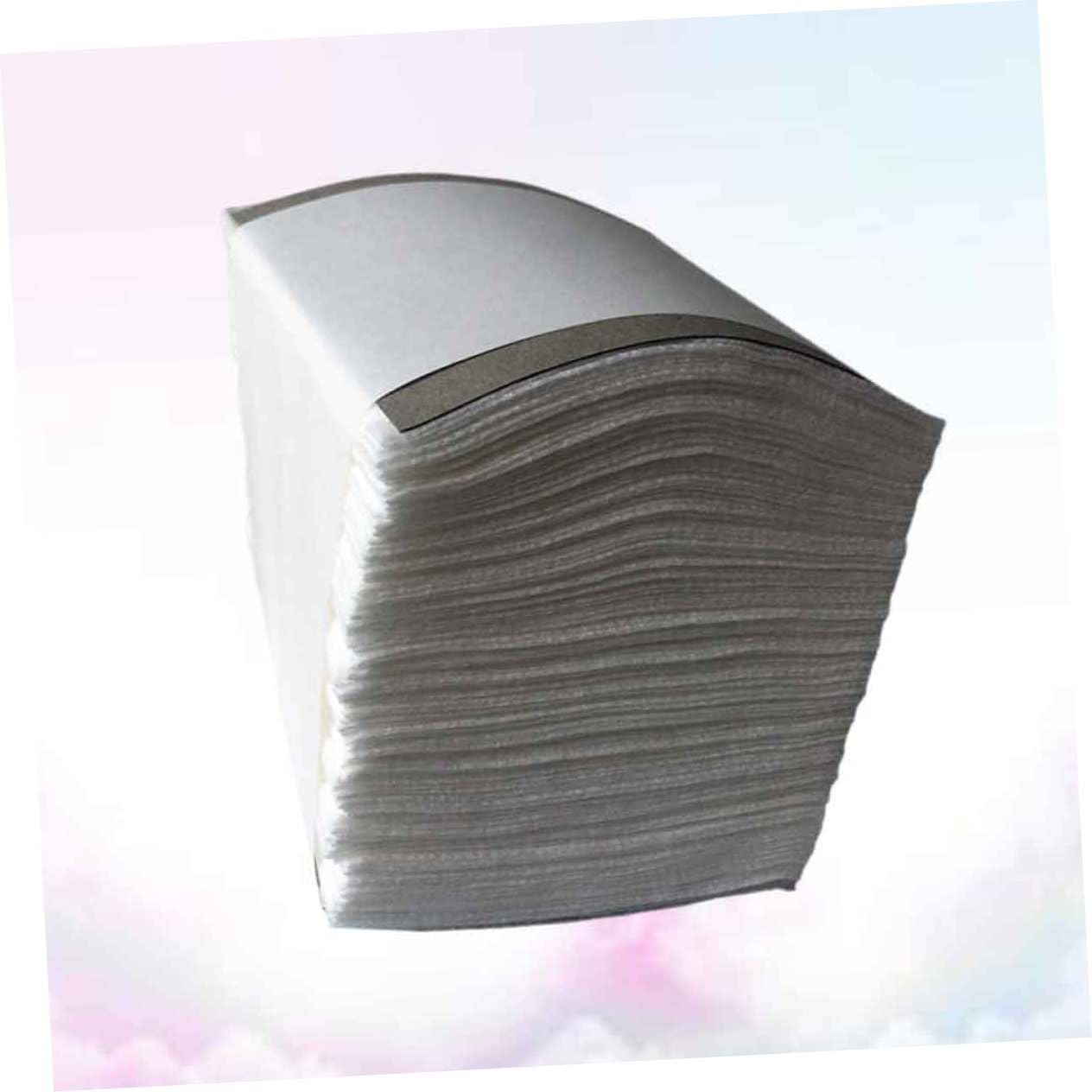 VALICLUD 300stücke Faltbare Vlies-make-up-entferner-pads Gesichtsreinigungstücher Für Salon Und Heimgebrauch Einwegpads Weiß Saugfähig Und Hygienisch